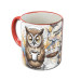 Кружка «Самый лучший день» с совой и кофе – философский подарок для ценителей уюта и иронии